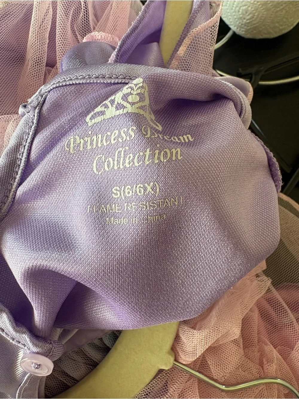 Princess Dream collection s 6/6x flame resistant night gown tulle unicorn heart